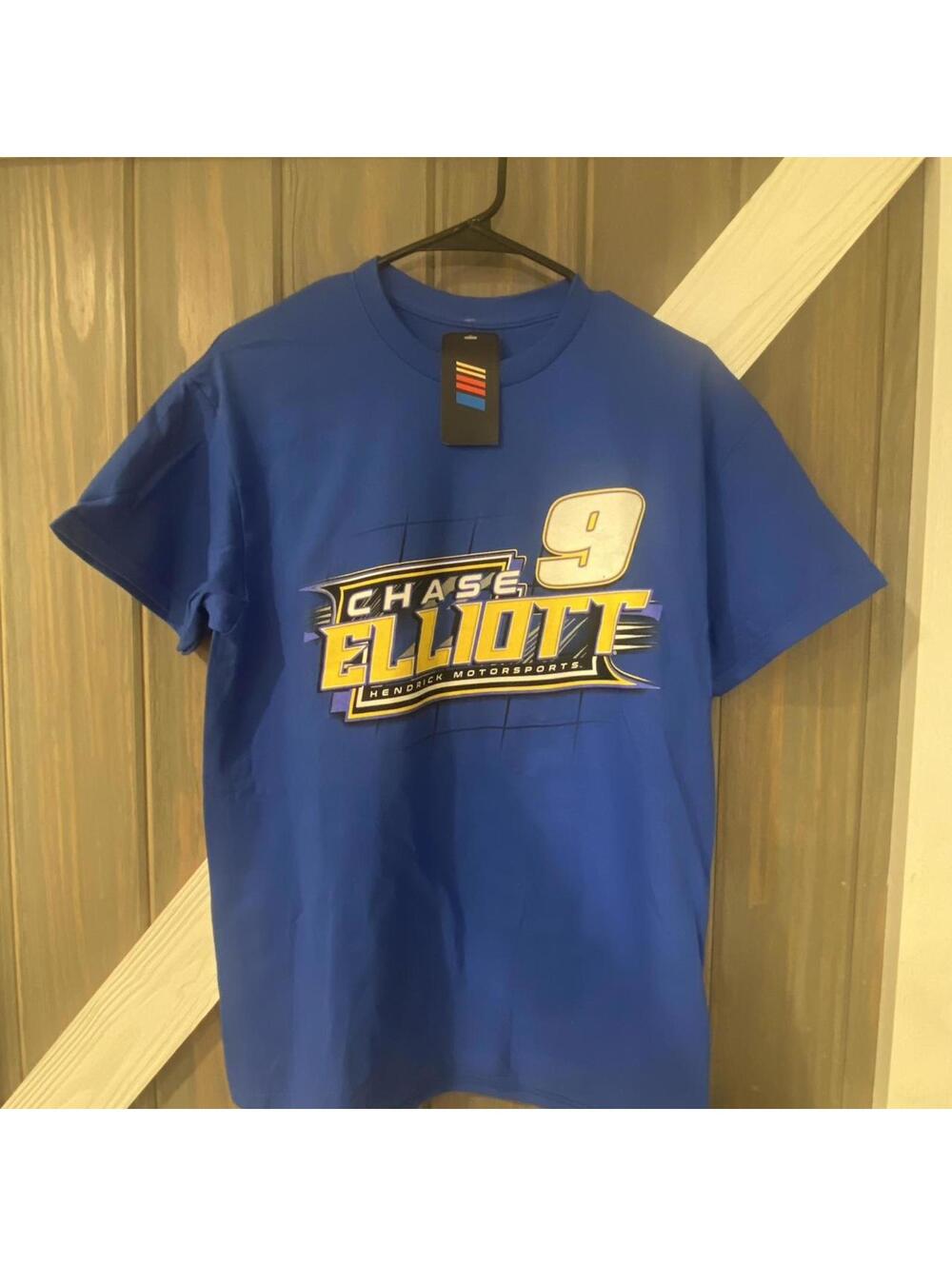 Hendricks Motorsports NASCAR Chase Elliot Blue T-Shirt -  Medium